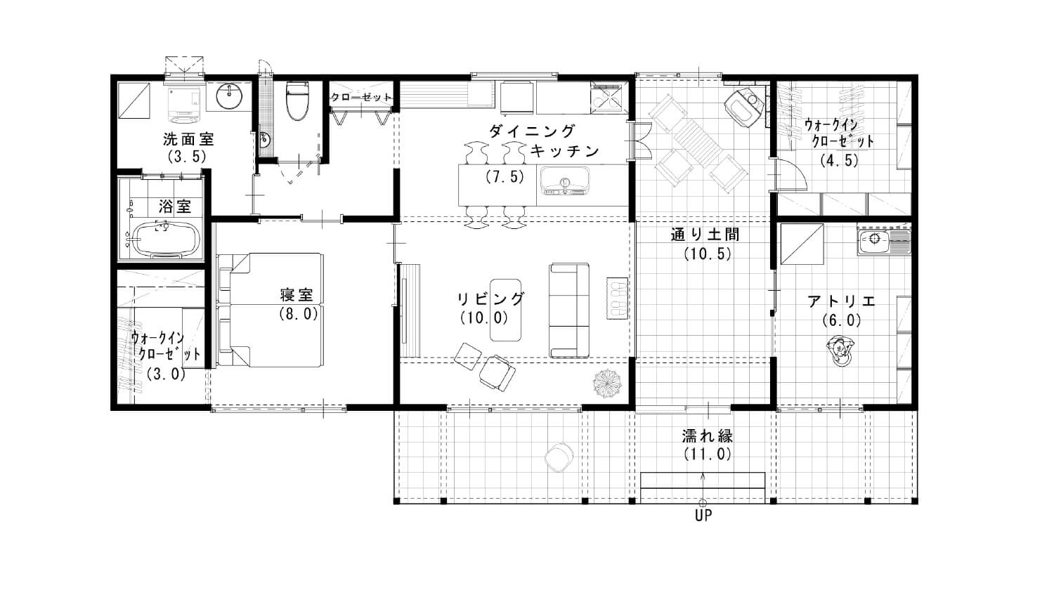 間取り 1階